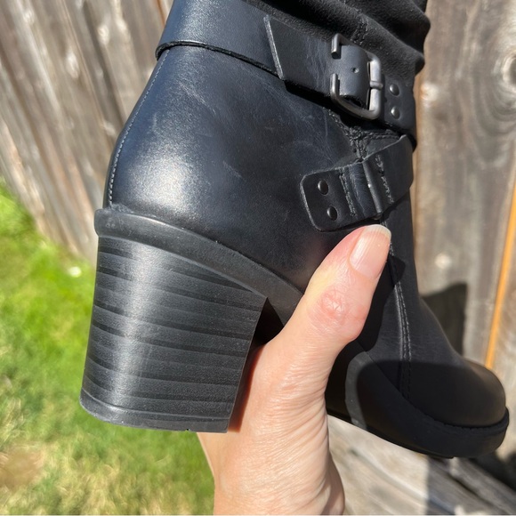 Earth Origins Wheaton Wade Black Ankle Boots bootie size 7.5 - Picture 14 of 16